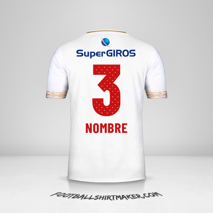 Camiseta America de Cali 2019 Visita -  nombre - 3