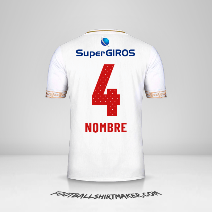 Camiseta America de Cali 2019 Visita -  nombre - 4