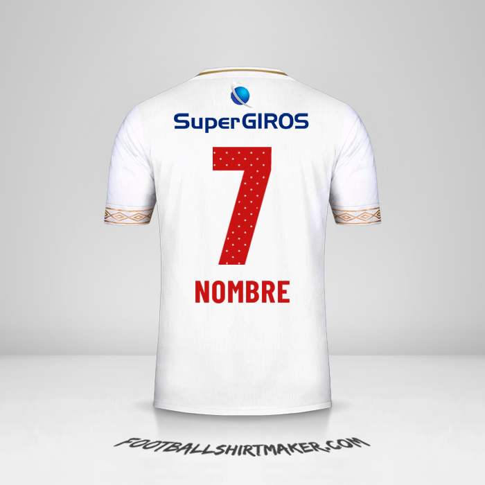 Camiseta America de Cali 2019 Visita -  nombre - 7