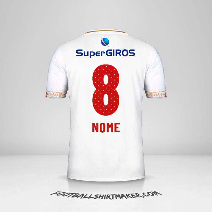 Camisola America de Cali 2019 Alternativa -  nome - 8