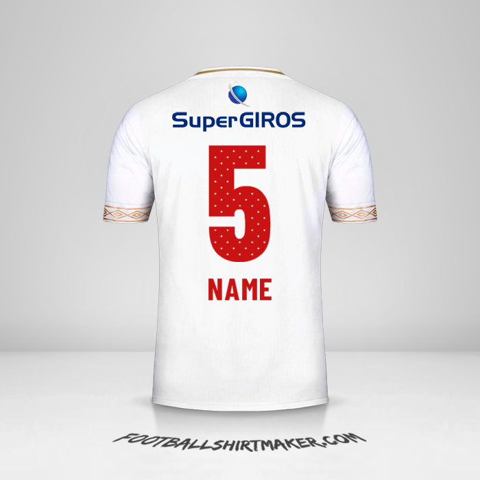 Jersey America de Cali 2019 Away -  name - 5