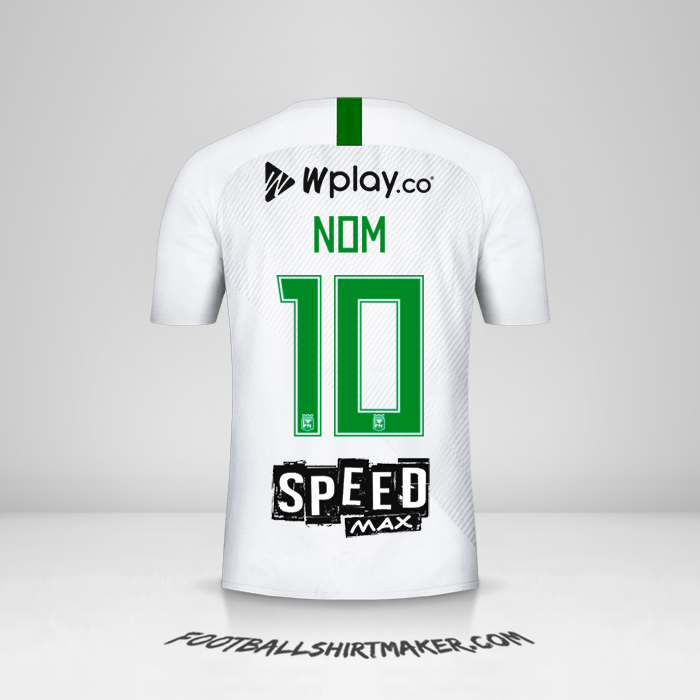 Maillot Atletico Nacional 2019 Extérieur -  nom - 10