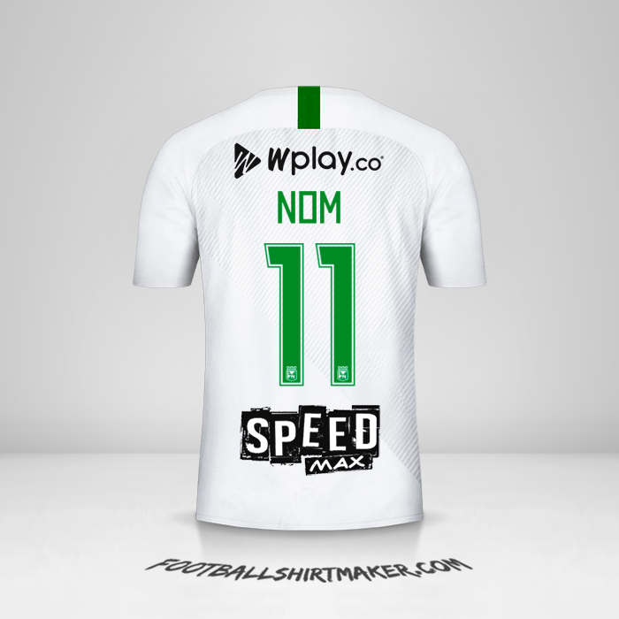 Maillot Atletico Nacional 2019 Extérieur -  nom - 11