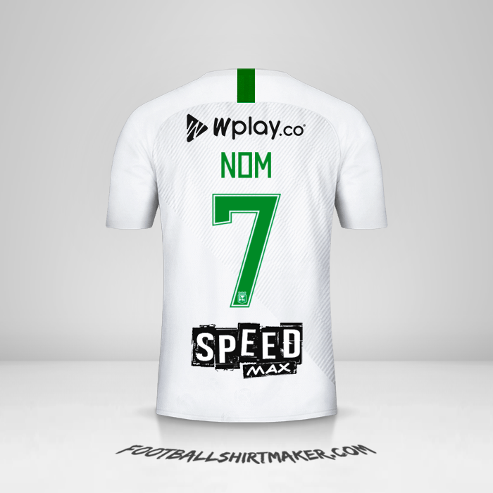 Maillot Atletico Nacional 2019 Extérieur -  nom - 7