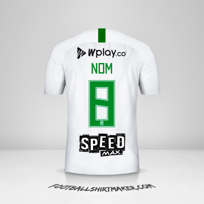 Maillot Atletico Nacional 2019 Extérieur -  nom - 8