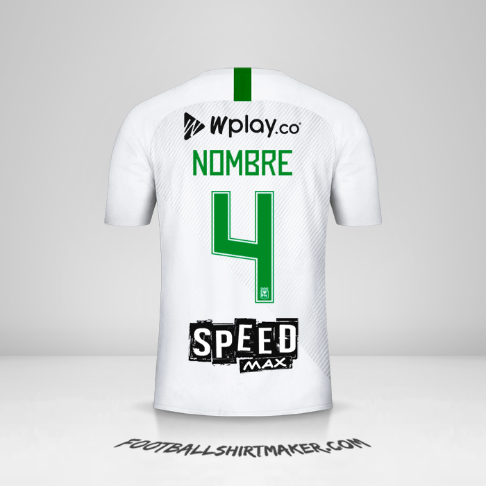 Jersey Atletico Nacional 2019 Visita -  nombre - 4