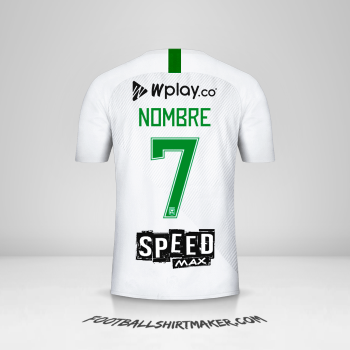 Jersey Atletico Nacional 2019 Visita -  nombre - 7