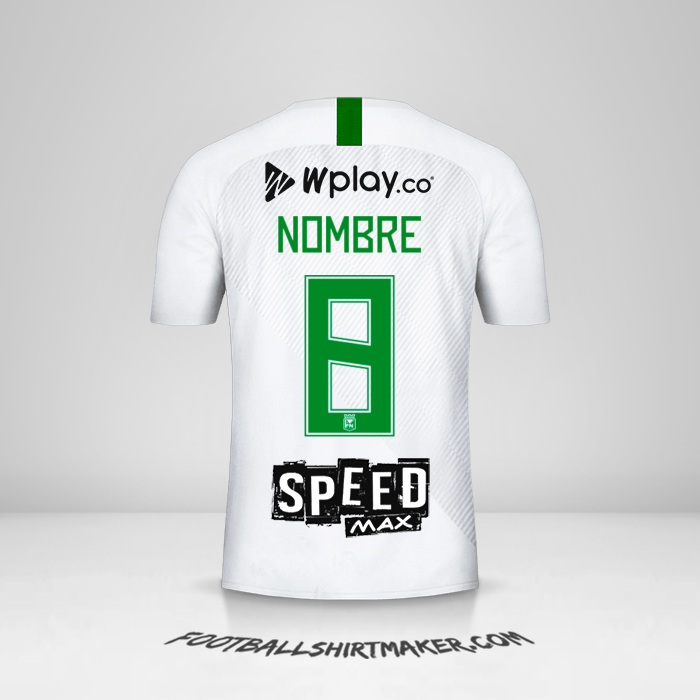 Jersey Atletico Nacional 2019 Visita -  nombre - 8