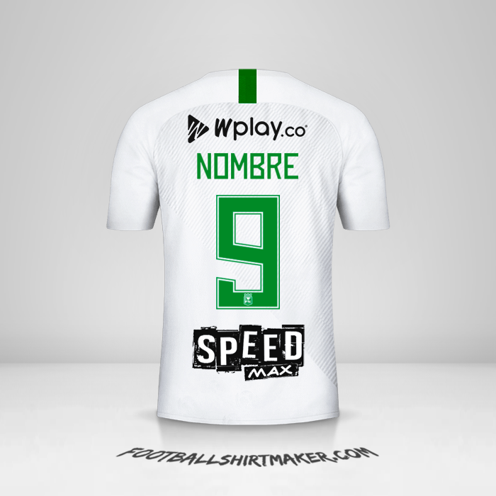 Jersey Atletico Nacional 2019 Visita -  nombre - 9