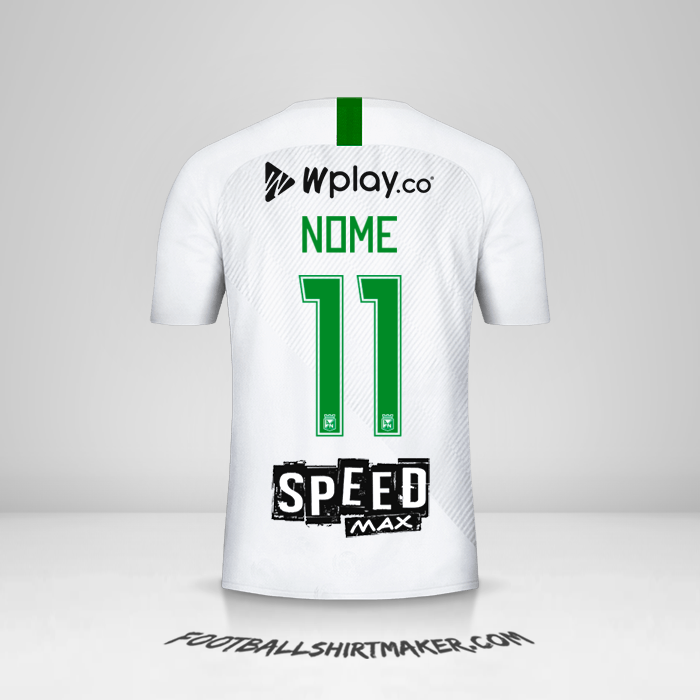 Maglia Atletico Nacional 2019 Seconda -  nome - 11