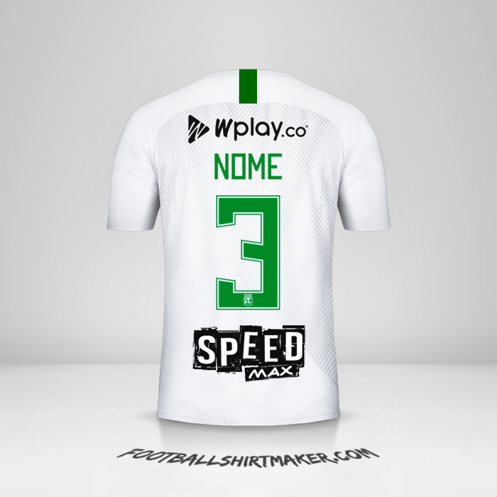 Maglia Atletico Nacional 2019 Seconda -  nome - 3