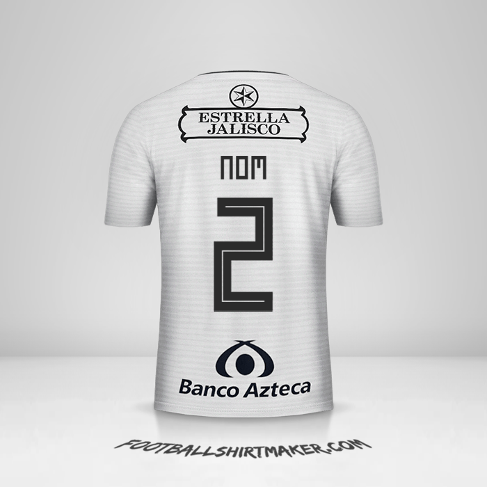 Maillot Atlas 2018/19 Extérieur -  nom - 2