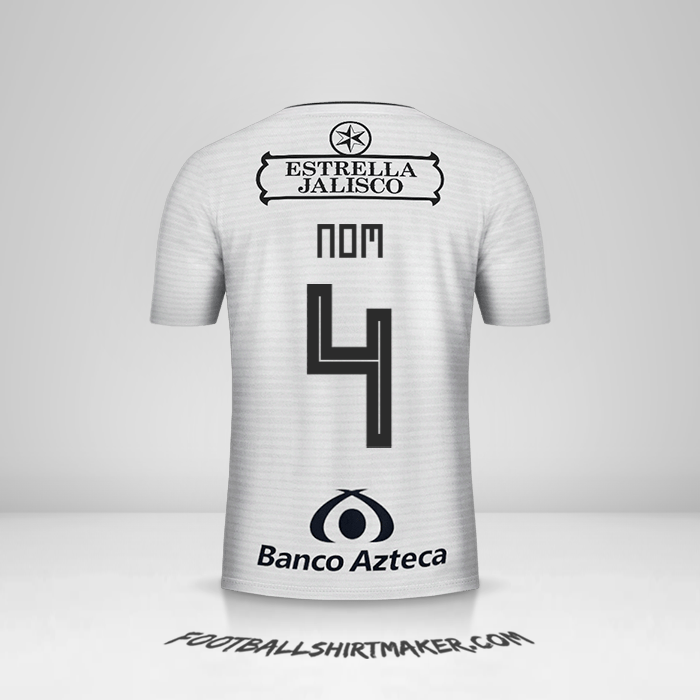Maillot Atlas 2018/19 Extérieur -  nom - 4