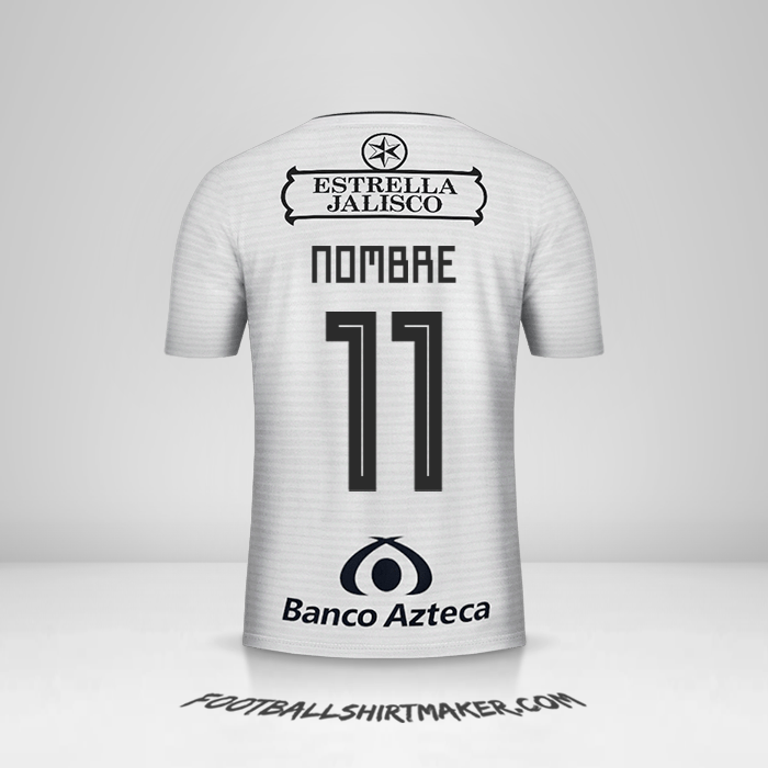 Camiseta Atlas 2018/19 Visita -  nombre - 11