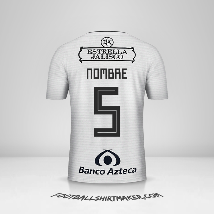 Jersey Atlas 2018/19 Visita -  nombre - 5