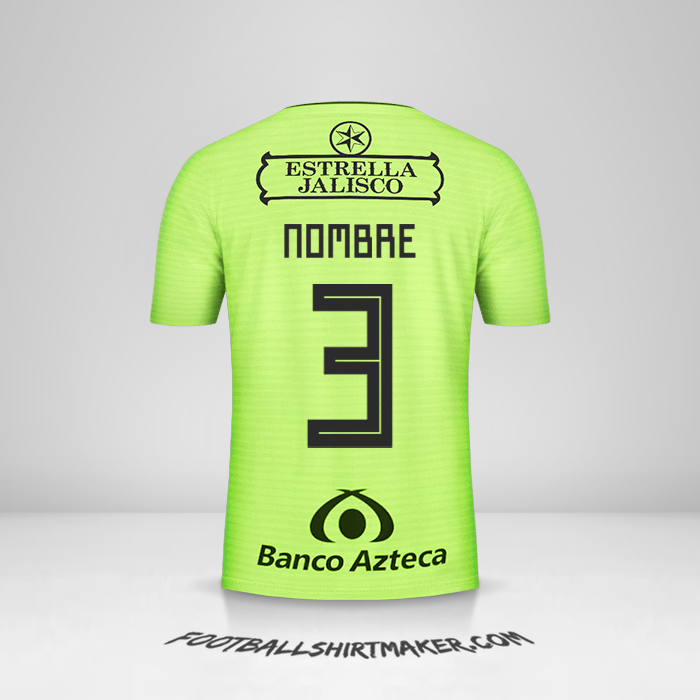 Jersey Atlas 2019 Tercera -  nombre - 3