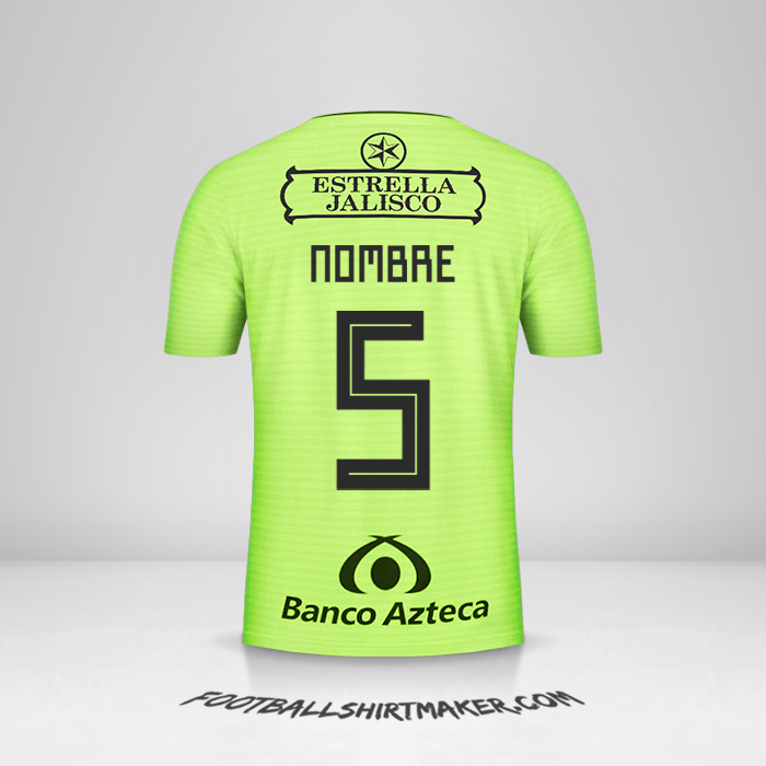 Jersey Atlas 2019 Tercera -  nombre - 5