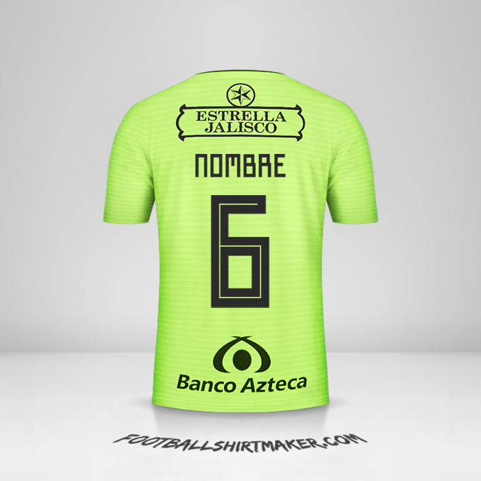 Jersey Atlas 2019 Tercera -  nombre - 6