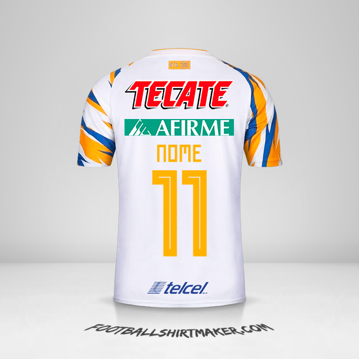 Camisa Tigres UANL 2019 Terceira -  nome - 11