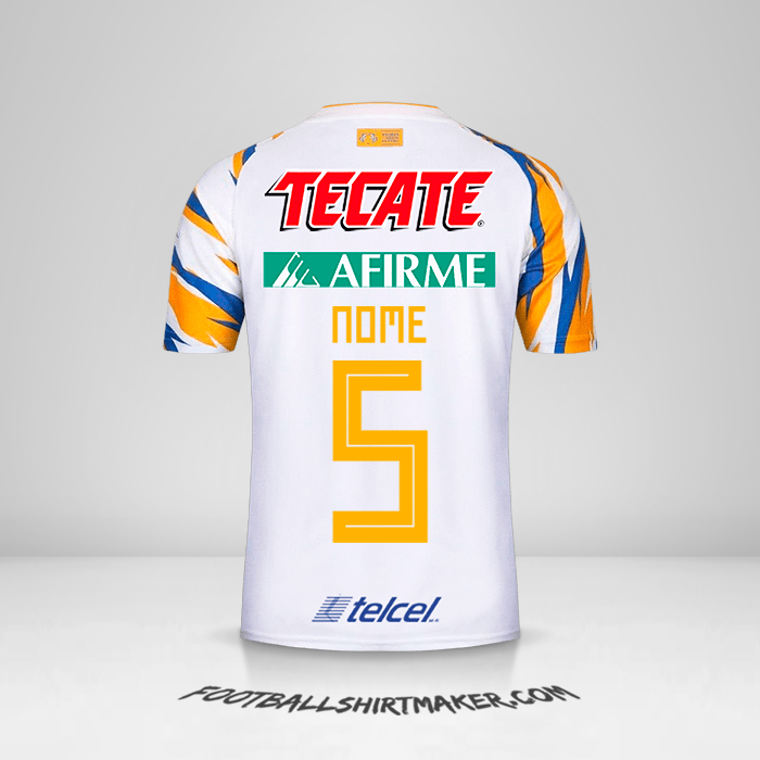 Maglia Tigres UANL 2019 Terza -  nome - 5