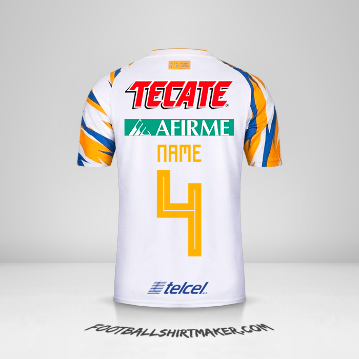 Trikot Tigres UANL 2019 Dritte -  name - 4