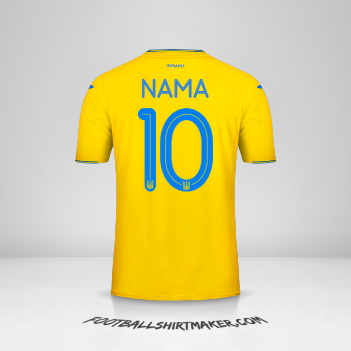 Jersey Ukraina 2018/19 -  nama - 10