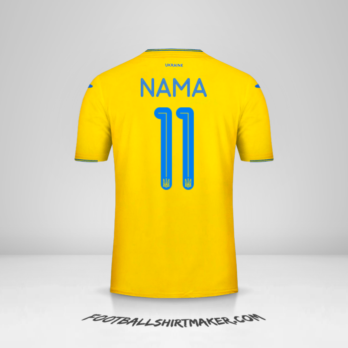 Jersey Ukraina 2018/19 -  nama - 11