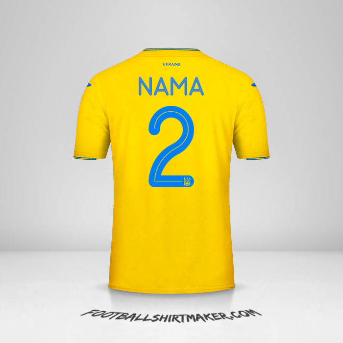 Jersey Ukraina 2018/19 -  nama - 2