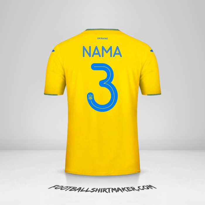 Jersey Ukraina 2018/19 -  nama - 3