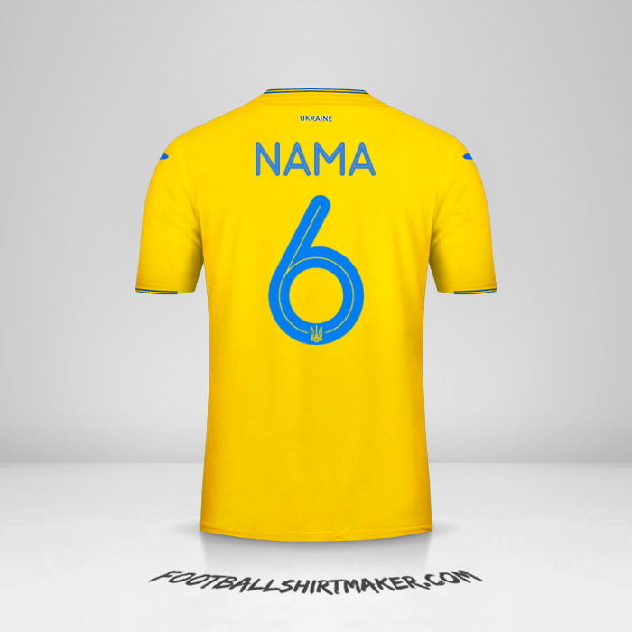 Jersey Ukraina 2018/19 -  nama - 6