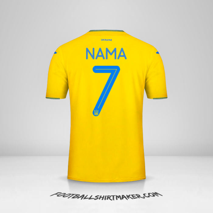 Jersey Ukraina 2018/19 -  nama - 7