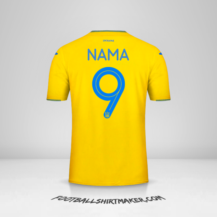 Jersey Ukraina 2018/19 -  nama - 9