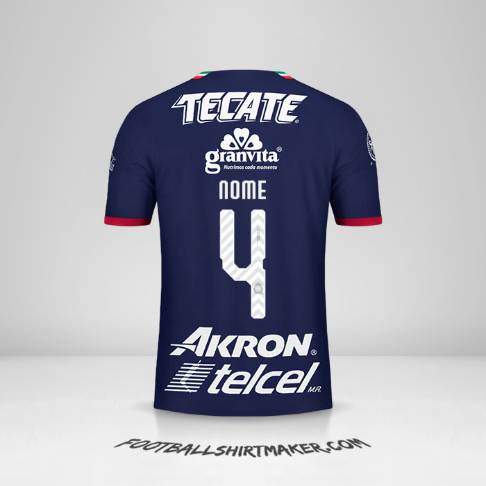 Camisola Guadalajara 2018/19 Terceira -  nome - 4