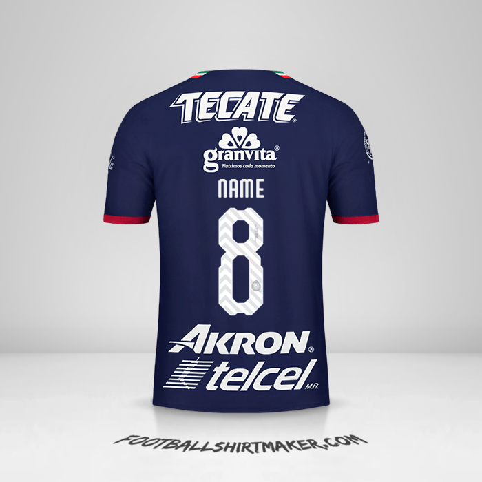 Jersey Guadalajara 2018/19 Third -  name - 8