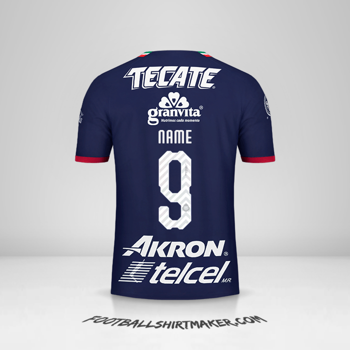 Trikot Guadalajara 2018/19 Dritte -  name - 9