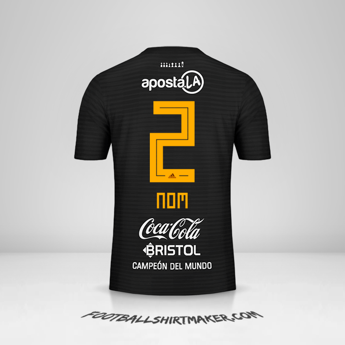 Maillot Club Olimpia 2018/19 Extérieur -  nom - 2