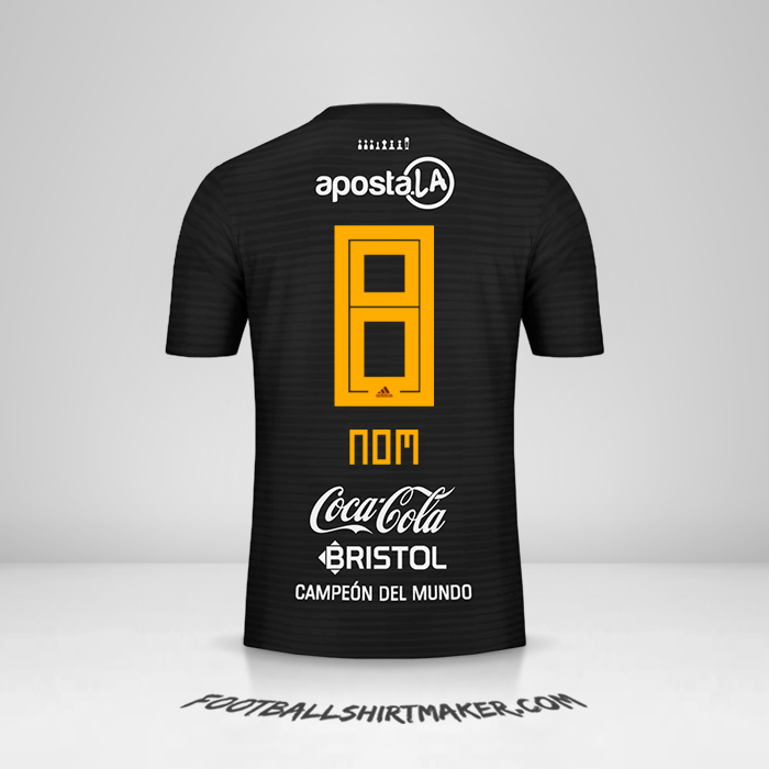 Maillot Club Olimpia 2018/19 Extérieur -  nom - 8