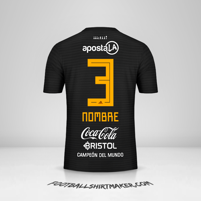 Jersey Club Olimpia 2018/19 Visita -  nombre - 3