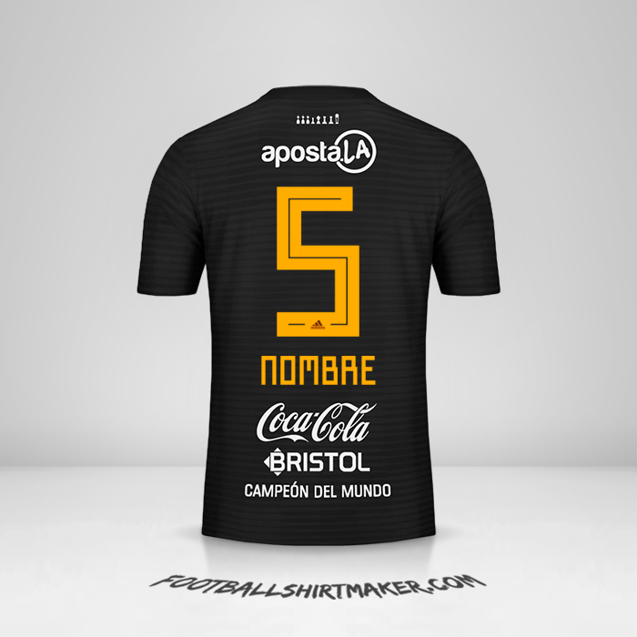 Jersey Club Olimpia 2018/19 Visita -  nombre - 5