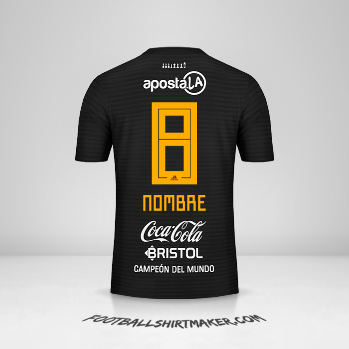 Jersey Club Olimpia 2018/19 Visita -  nombre - 8