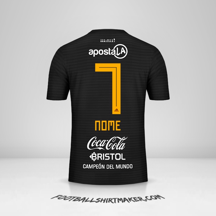 Camisola Club Olimpia 2018/19 Alternativa -  nome - 7