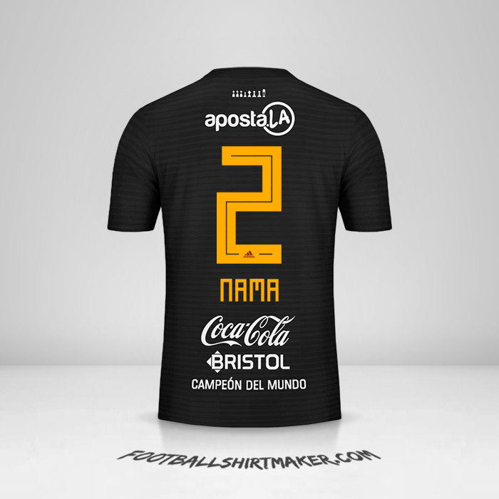 Jersey Club Olimpia 2018/19 Alternatif -  nama - 2