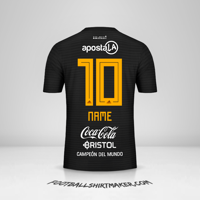 Trikot Club Olimpia 2018/19 Auswärts -  name - 10