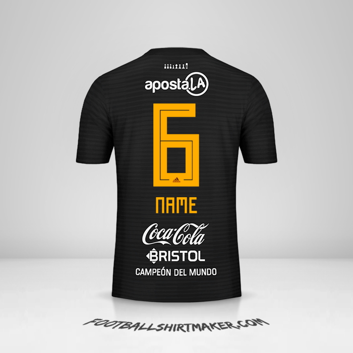 Shirt Club Olimpia 2018/19 Away -  name - 6