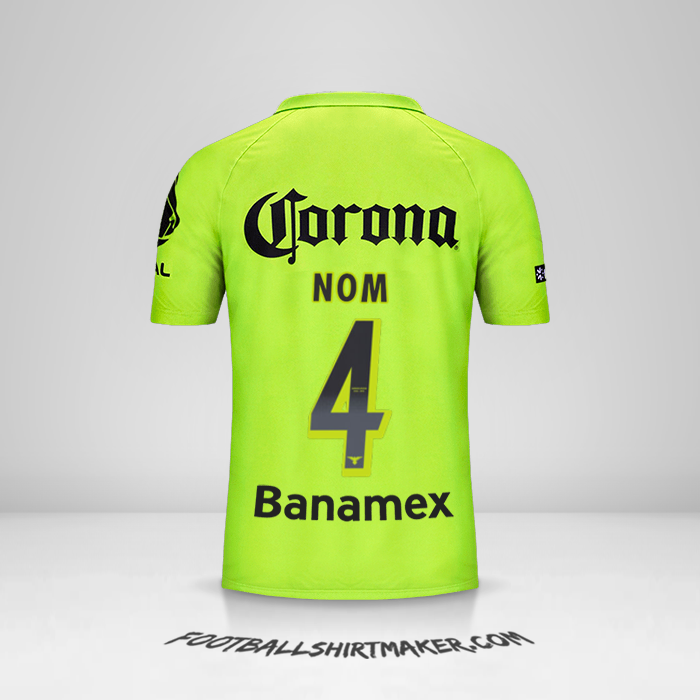 Maillot Club America 2014/15 Troisième -  nom - 4