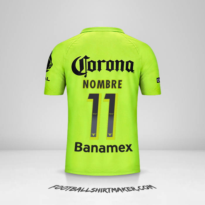 Jersey Club America 2014/15 Tercera -  nombre - 11