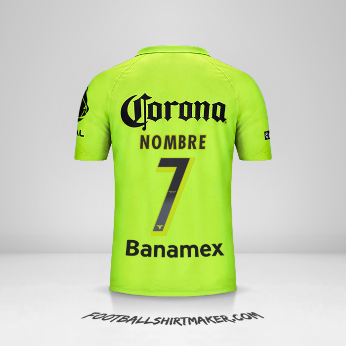 Jersey Club America 2014/15 Tercera -  nombre - 7
