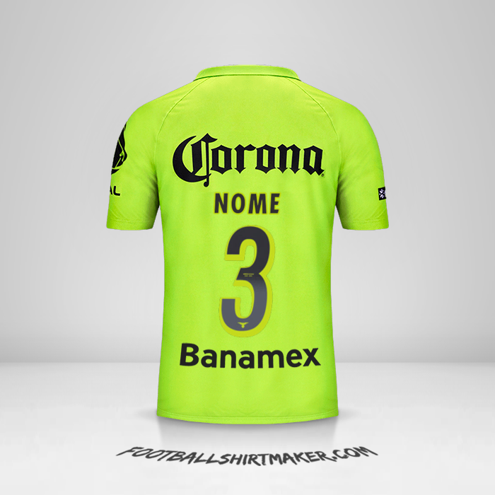Maglia Club America 2014/15 Terza -  nome - 3