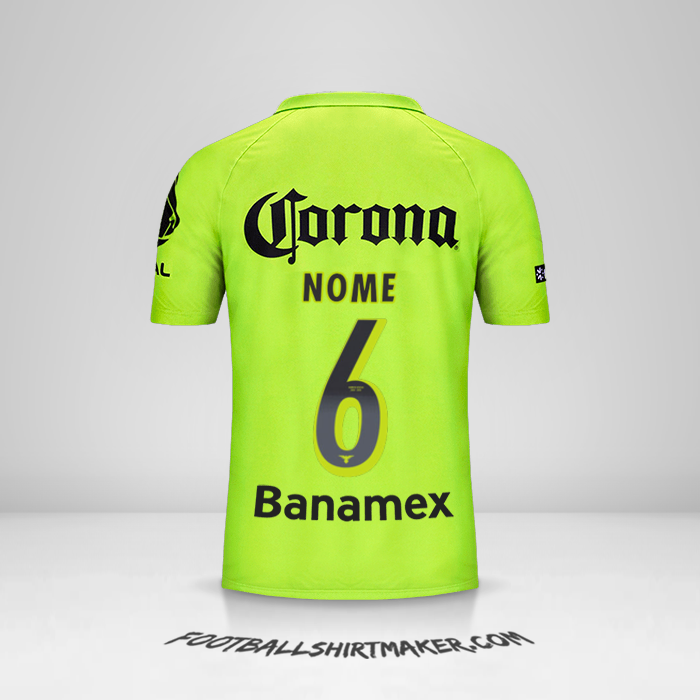 Maglia Club America 2014/15 Terza -  nome - 6
