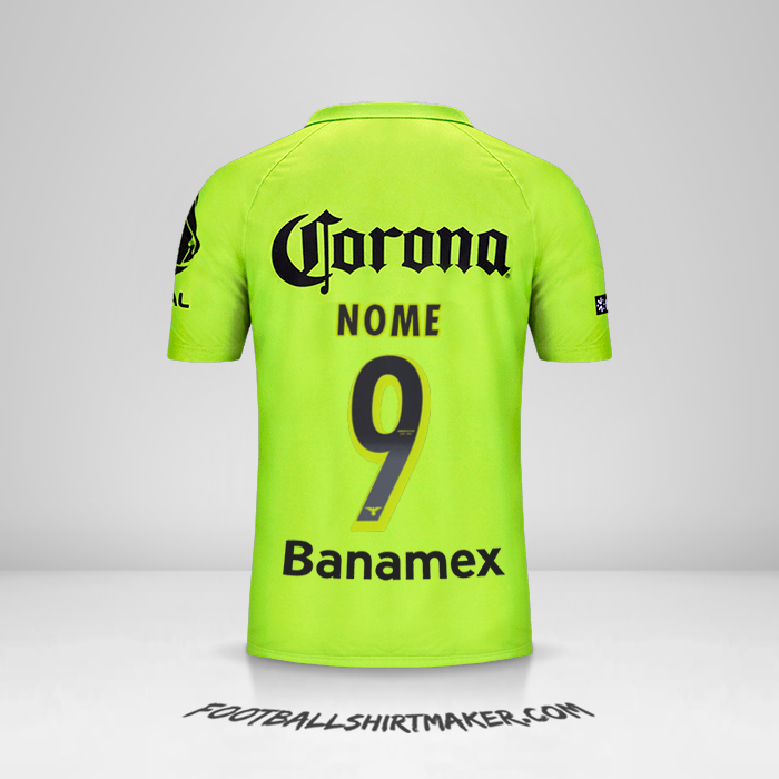 Camisola Club America 2014/15 Terceira -  nome - 9